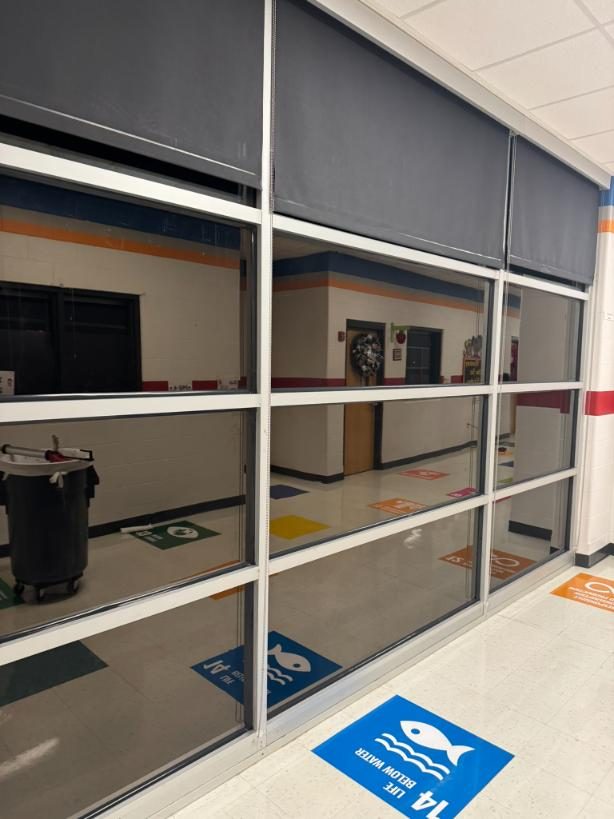 School safety film installation project