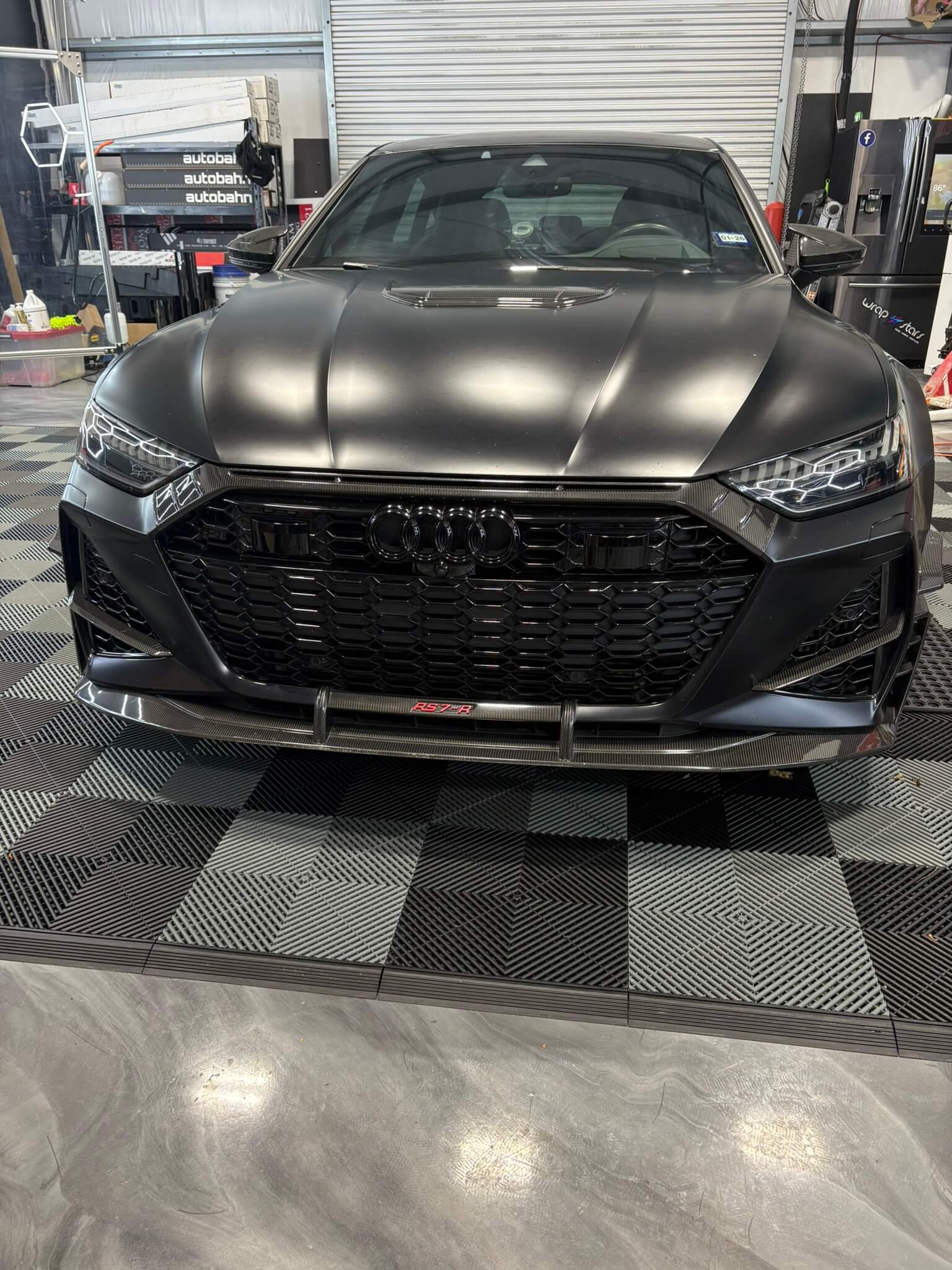 LeWolf Window Tint - Magnolia - Audi - PPF Installation 5