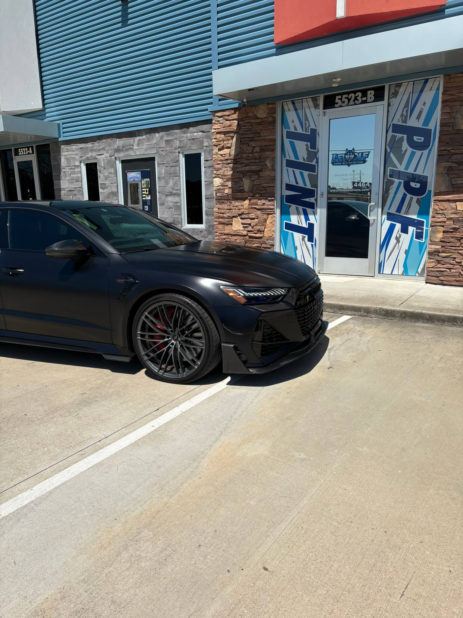 LeWolf Window Tint - Magnolia - Paint Protection Film Installation 9