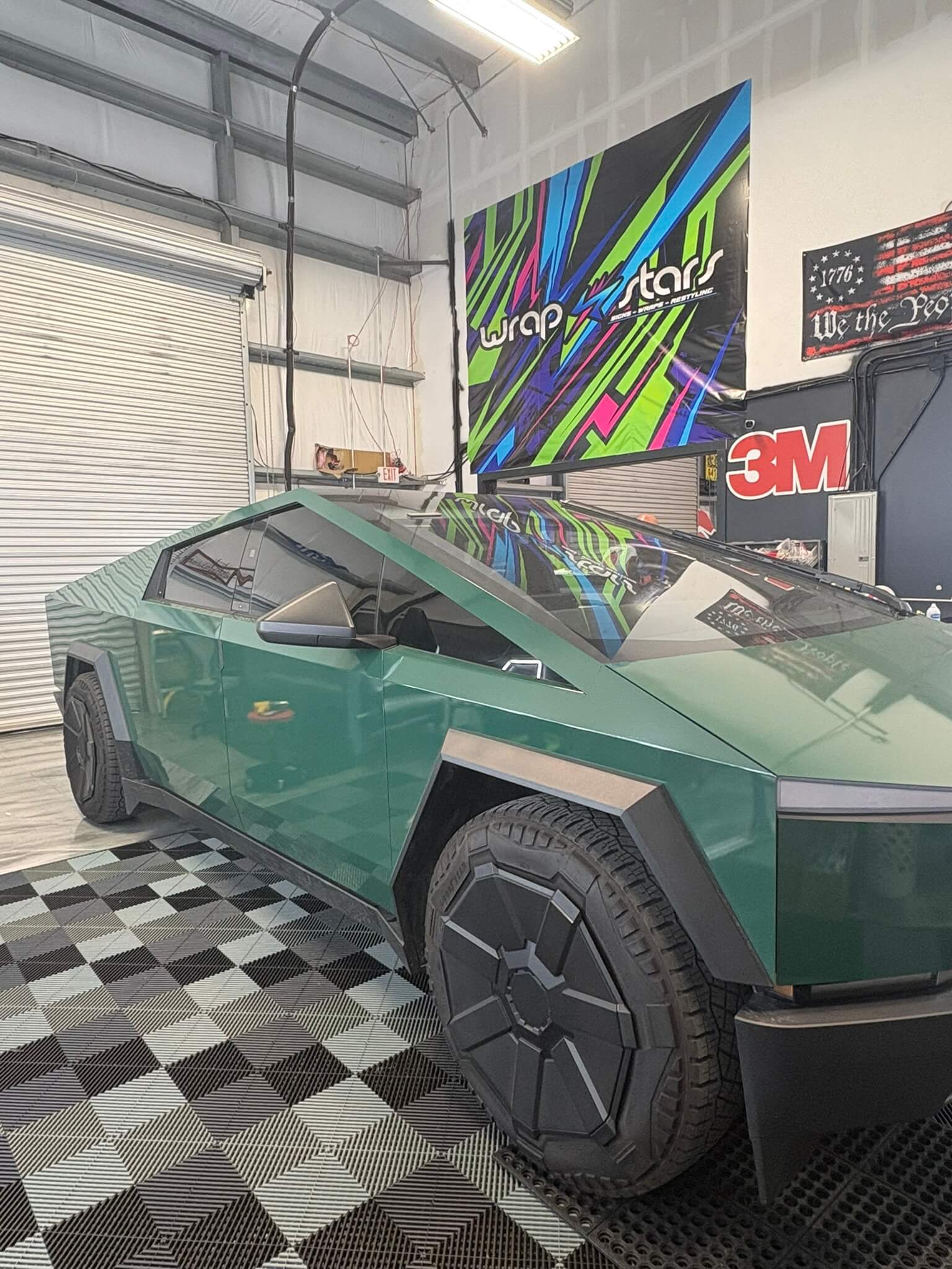 LeWolf Window Tint - Magnolia - Tesla Cybertruck - Vehicle Wraps 2